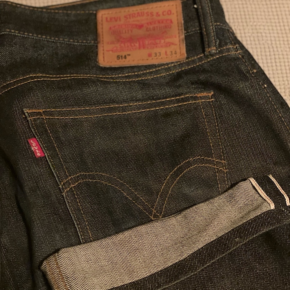 Levi’s 514 selvedge denim